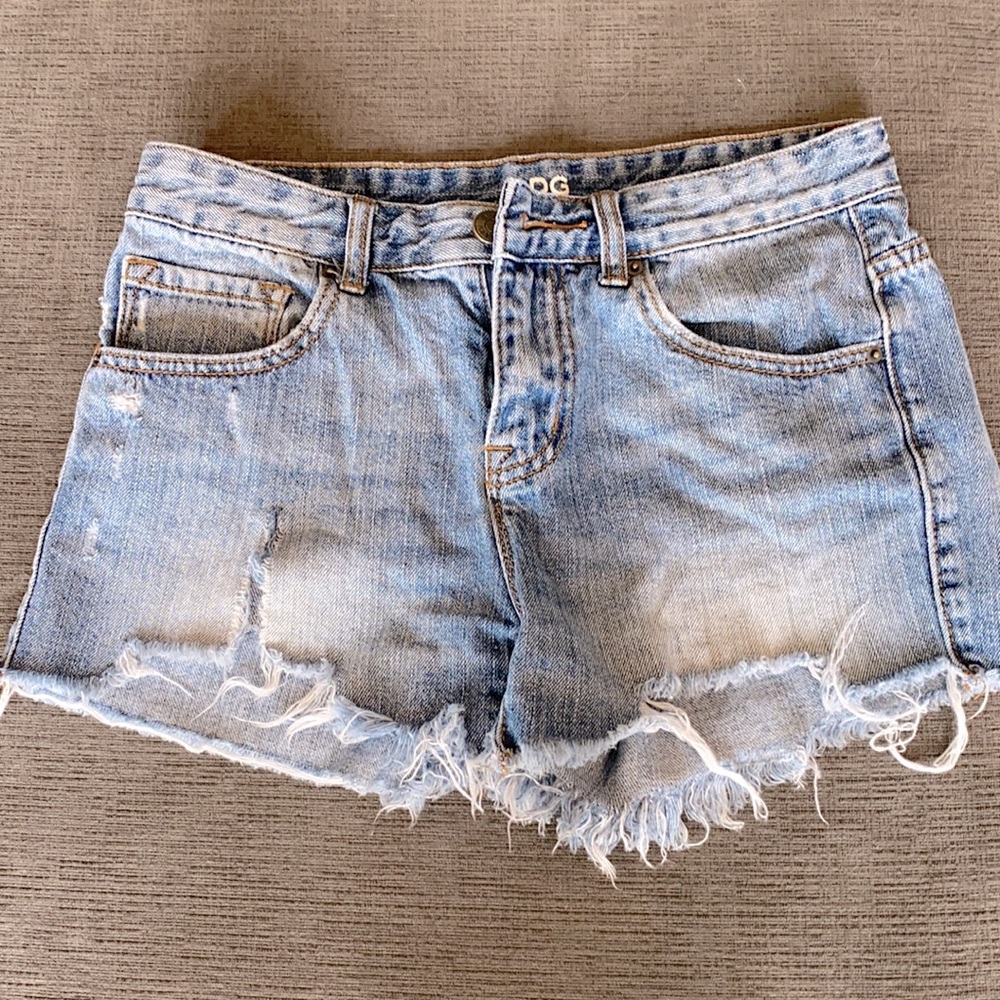 Jean shorts